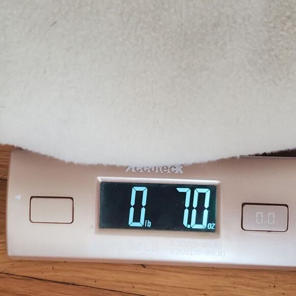 Feat Blanket Blend Fleece Shorts Beige High Rise Pull On Athleisure Comfy Lounge - Picture 10 of 10